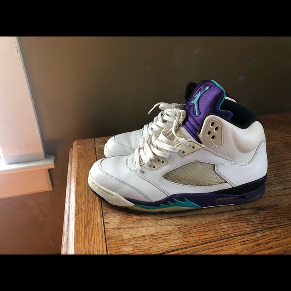 Size 11 and 12 Jordan “Grape 5” NO BOX - Picture 4 of 7